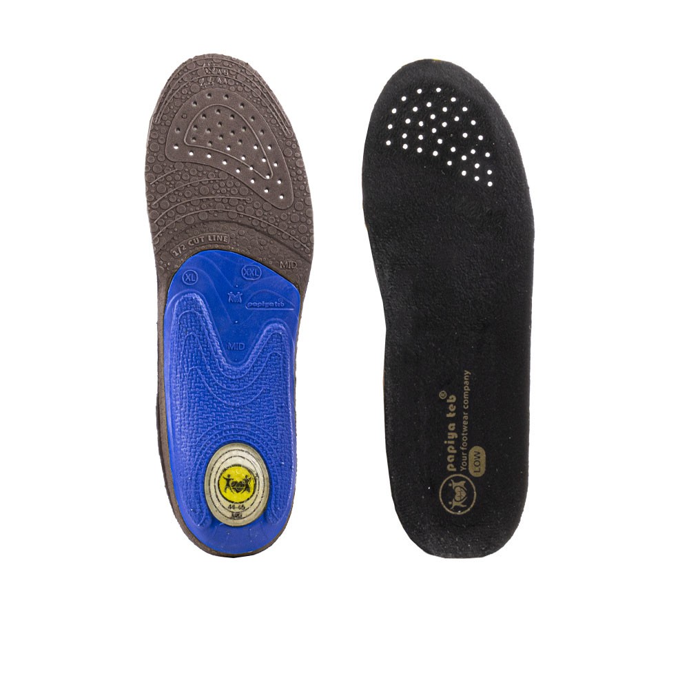 کفی طبی رسمی پاپیا متناسب با قوس کوتاه پا (Low Arch) کد 09